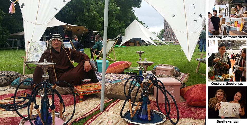 Shisha en Oosterse tapijten